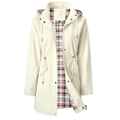 Waterproof Hooded Trench Coat