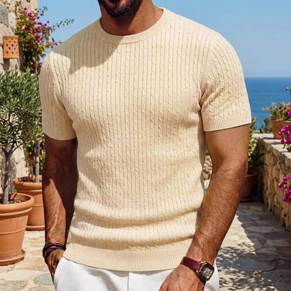 The Ribbed Knit Tee