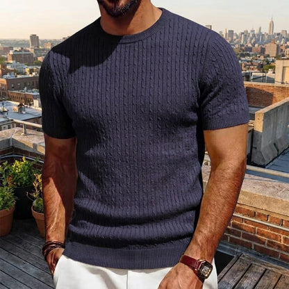 The Ribbed Knit Tee