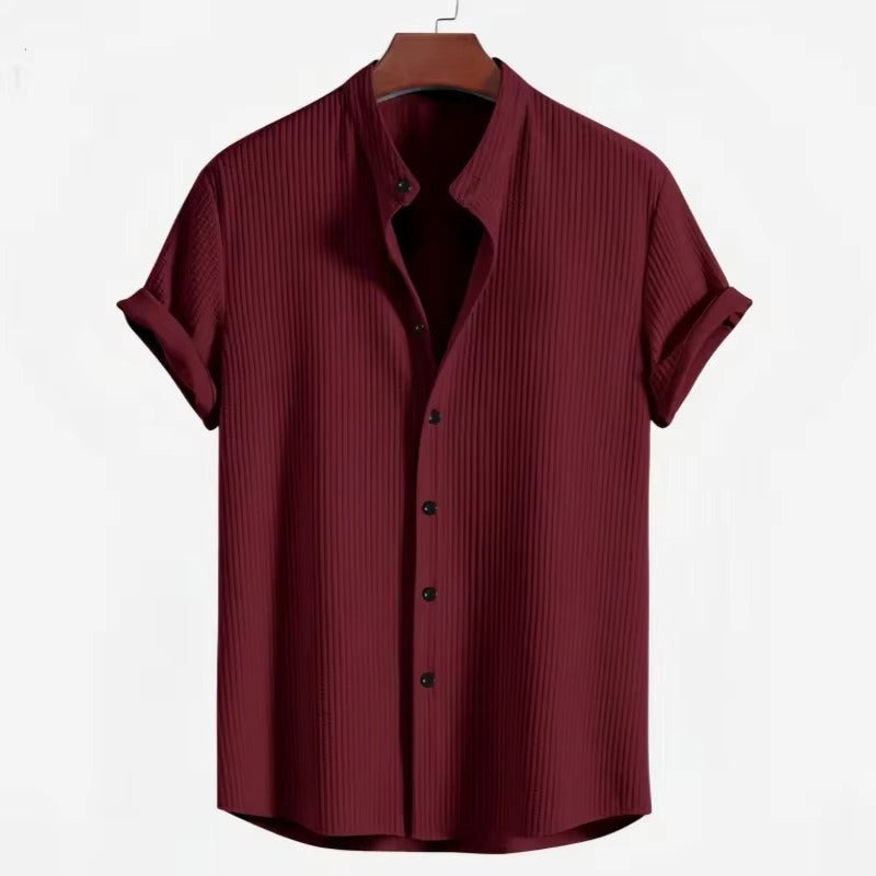 Evercomfi Muscle Fit Ribbed Shirt