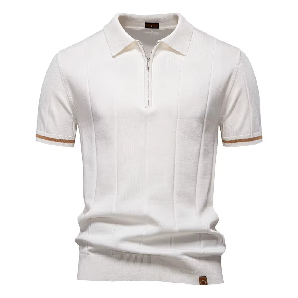 Evercomfi Zip Knit Polo