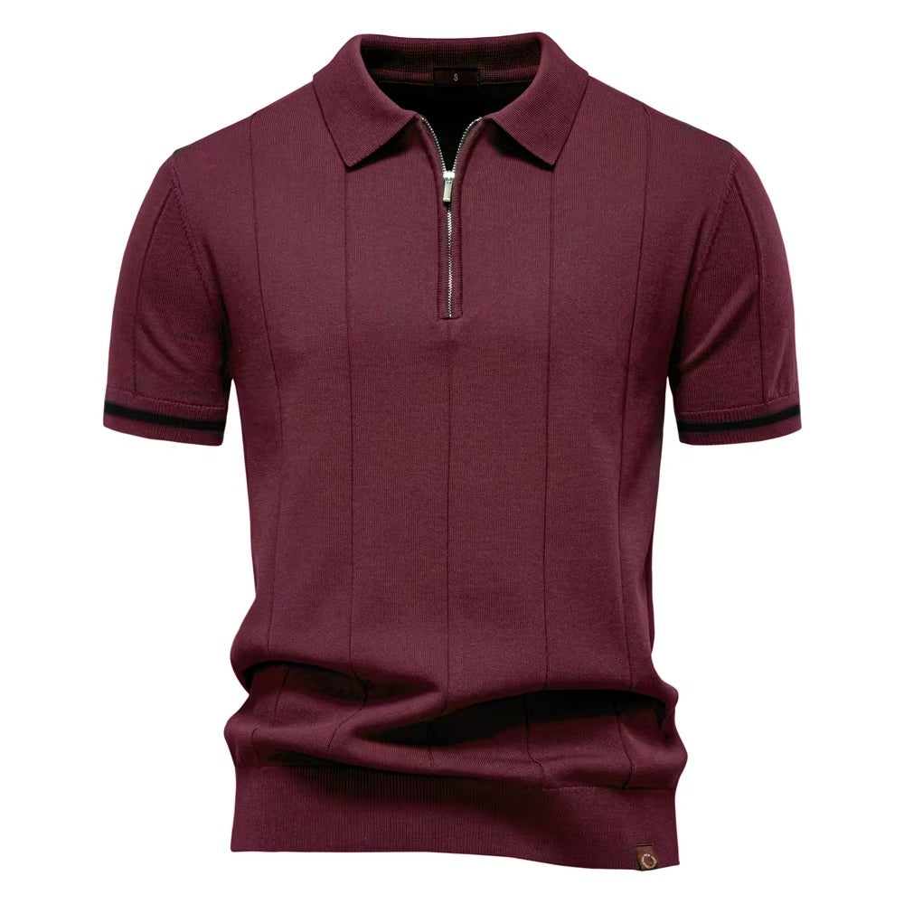 Evercomfi Zip Knit Polo