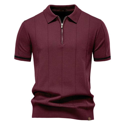 Evercomfi Zip Knit Polo