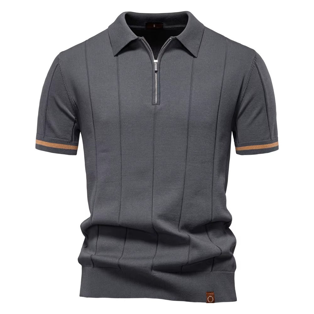 Evercomfi Zip Knit Polo