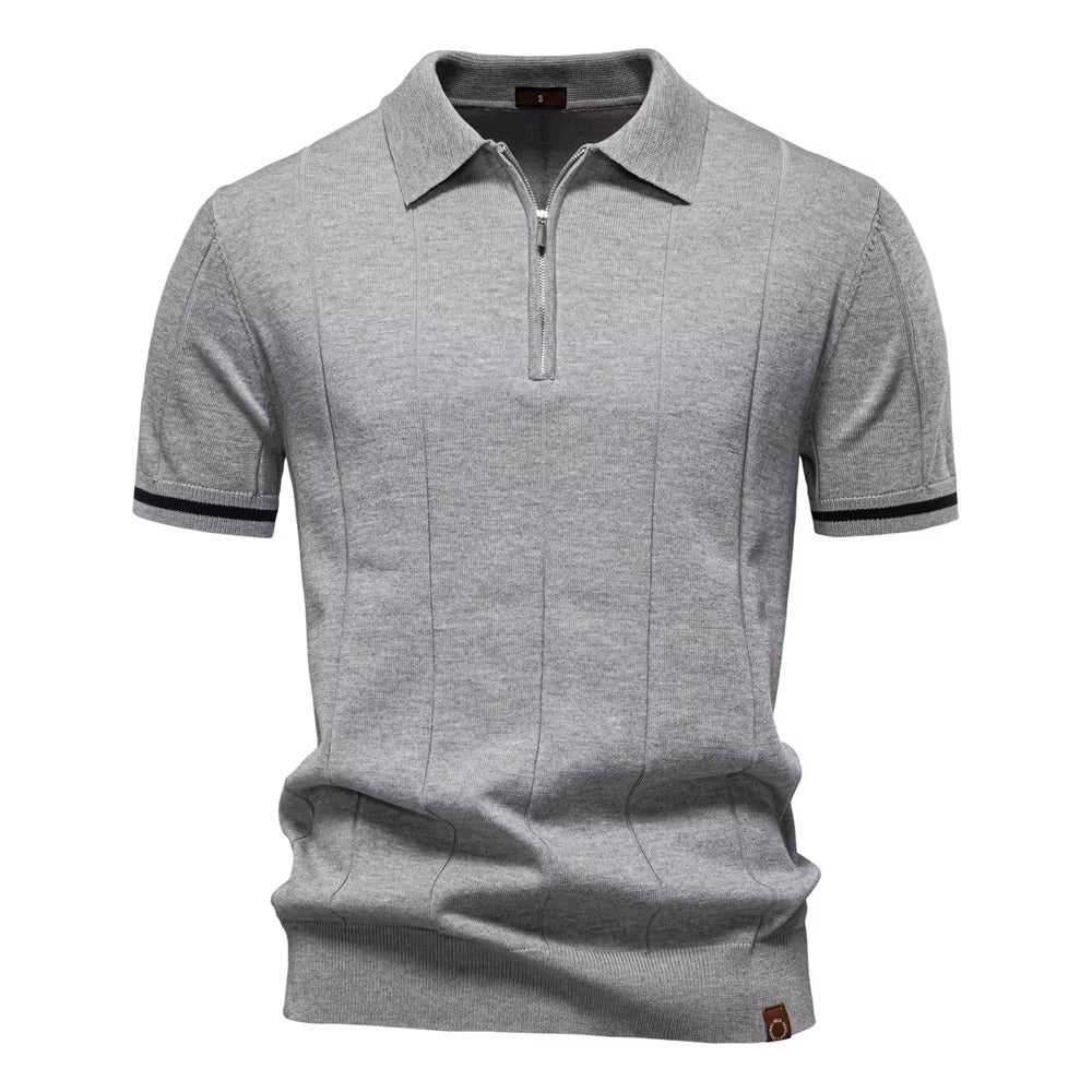 Evercomfi Zip Knit Polo