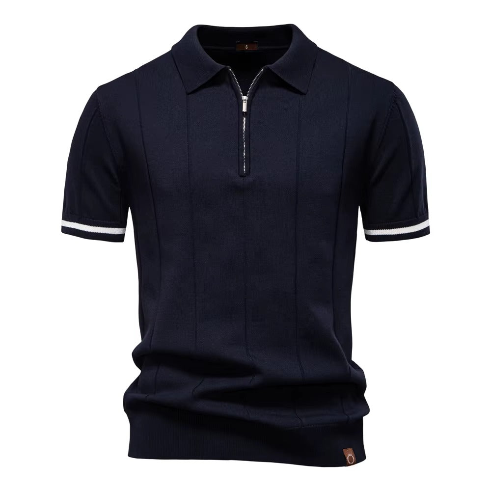Evercomfi Zip Knit Polo