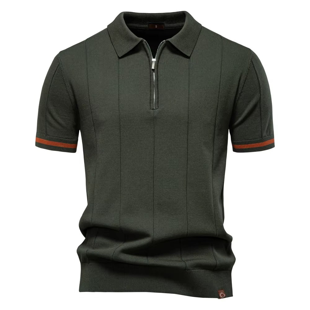 Evercomfi Zip Knit Polo