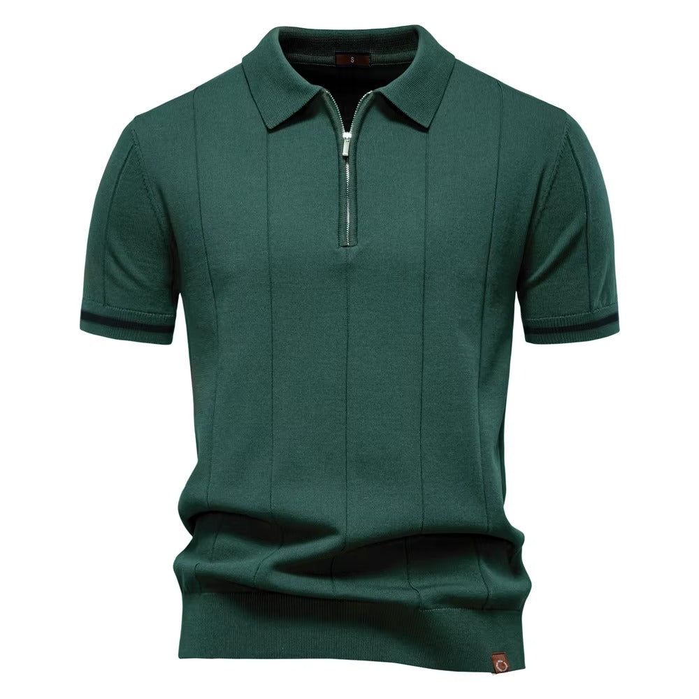 Evercomfi Zip Knit Polo