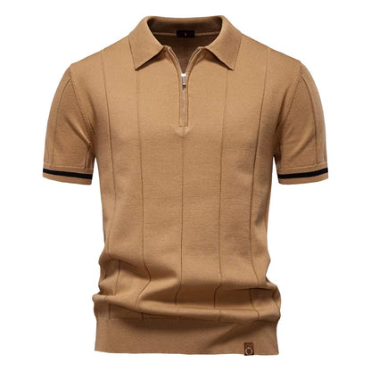 Evercomfi Zip Knit Polo